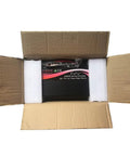 Power Inverter 2000W 24V DC To 110V 120V AC Pure Sine Wave With LED Display in box, seen from top