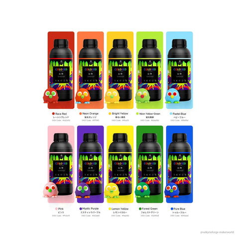 Top Shelf Tough Abs Like 3D Printer Resin In Pure Blue Offering A Straight Up Smooth Print Experience With Heavy Pigmentation And Rock Solid Flexibility For Your DLP LCD Creations That Will Absolutely Nail The Details Without Any Headaches