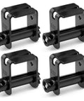 Standard Profile Sliding Trailer Winch 5500LBS Working Load Limit 16500LBS Breaking Capacity For Double L Tracks Holds Up To 20 Feet Of Webbing black powder-coated winch