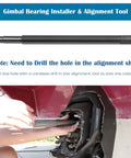 Gimbal Bearing Puller And Engine Alignment Tool Kit For Mercruiser Alpha Bravo OMC Volvo Installer And Alignment Bar