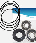 Front Load Washer Bearing And Seal Kit Tub Replacement Stop The Rattle Trap Racket On Lg And Kenmore Machines Restore Those Smooth Swirls With Bulletproof Precision Parts That Banish Wobbles Forever, includes black seals and silver bearings.
