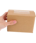 Hand holding 30 Pack Brown Kraft Corrugated Shipping Boxes For Mailing And Small Biz Storage Heavy Duty Packaging Durable Mailers For Secure Shipments And Bulk Shipping Supplies