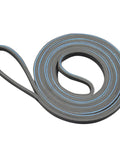 Coiled drive belt from Upgraded Samsung Dryer Repair Kit Includes DC97 16782A Drum Rollers With Nuts DC93 00634A Pulley DC61 01215B Tension
