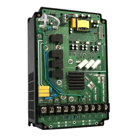 Beefy High Power VFD 18.5 kW 22 kW Variable Frequency Drive For 3 Phase Motors Speed Controller Inverter Industrial Motor Frequency Converter For Heavy Duty Applications, PCB terminals