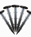 Image of 50 Pack Four Point Three Inch Plastic Garden Stakes For Weed Barrier And Landscape Edging Ground Anchors For Artificial Turf.