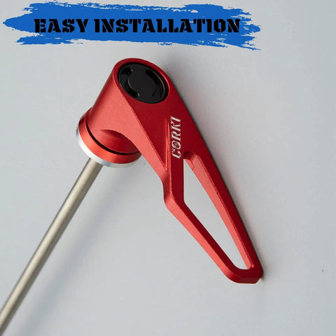 Ultralight Titanium Quick Release Skewer Set For Mountain Bike Red Beefed Up For Maximum Strength And Ultra Secure Wheel Retention