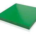 Green Ultra High Molecular Weight Polyethylene Sheet Three Eighths Inch Thick By Twelve Inch By Twenty Four Inch With Excellent Wear Resistance