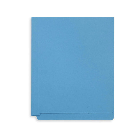 Blue End Tab File Folders With Reinforced 2 Prong Fasteners For Dope Durable Medical Charts Receipts And Office Reports Organized Like A Boss