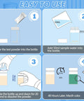 Coliform Bacteria Water Test Kit 12-Pack Super Sensitive For Well Water Tap Pool Spring Pond Lake Drinking Quality Tester DIY instructions for use steps.