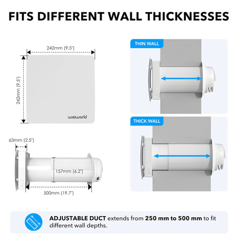 Kick Up Your Comfort Level With This Six Inch Heat Recovery Ventilator Packing A Ceramic Core To Grab Ninety Percent Of Warmth While Serving Hassle Free WiFi Controls And Crisp Airflow Year Round