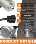 Brake Booster Vacuum Pump For Cadillac Chevy Buick Volvo, durable metal with electrical connector, direct fit for easy install.