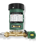 Beefed Up 120W 115V Household Water Pressure Booster Pump With 396GPH Flow, 21.7 PSI Output, 49.2 Ft Head, Half Inch NPT Connection