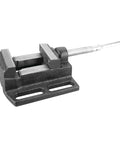 Heavy Duty Drill Press Vise With Beefy Etched Jaws, 2-1/2 Inch Jaw Width, designed for precision clamping in wood and metal.