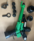 Terrain Adapting Agricultural Irrigation Sprayer With DN40 Swing Arm Sprinkler And 1.5 Inch Size components on display