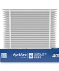 Replacement Air Filter 16x25x6 MERV 10 For 2400 Space-Gard Whole-House Air Purifier Pack Of 2 USA-Made shown with packaging
