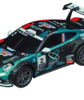 Porsche 992 GT3 Cup Huber Racing No 2 1:43 Scale Analog Slot Car For GO Tracks detailed top view