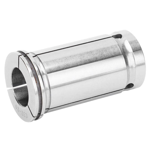 Straight Shank Collet CNC Router Tool Adapter For Lathe With Chamfered Inner Hole And High Clamping Force, Industrial Grade C32 20