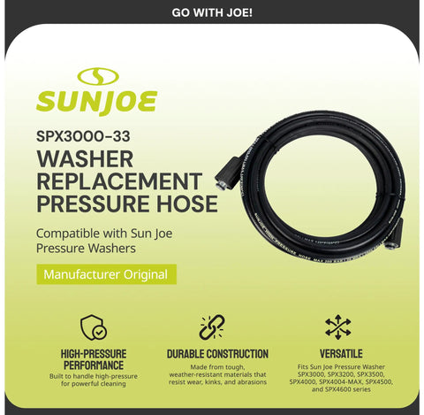 Image of a Replacement Pressure Washer Hose For SPX3000 SPX3200 SPX3500 SPX4000 SPX4004 MAX SPX4500 SPX4600 Series.