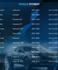 Table listing vehicle fitment for Built Different Front CV Axle Shafts Pair Engineered Rock Solid For 4X4 Rigs Loaded With Six Lug Setups Fits Chevy Silverado 1500 Tahoe 2007 2020 No Abs Hub.