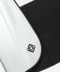 Custom Fit Rivian R2 Front Sunshade Keeps Your Whip Cool And Blocks Harsh UV Rays With Easy Fold Design And Sleek Matte Silver Finish, showing the matte silver and black interior design.