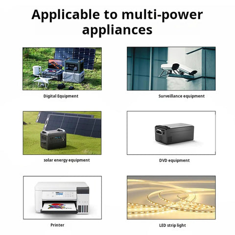 Durable Solar Charging Controller With USB 5V 2A Output And 5.5x2.1mm Connector with various appliances usage