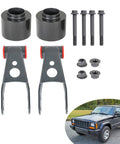 3 Inch Front And 2 Inch Rear Full Leveling Lift Kit For Jeep XJ 1984 2001 2WD 4WD With Rear Shackle Mount Holes Hardware Set