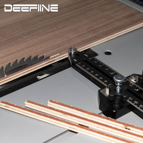 Thin Rip Jig For Table Saw Fast Safe Narrow Strip Cuts Repetitive Thin Strips Dual Bearings For Stable Consistent Thickness Easy Ripping Guide