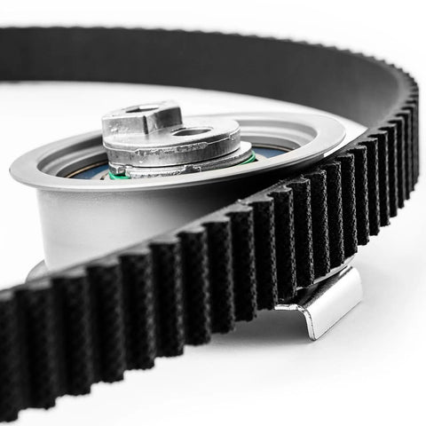 HTD5M 435 Pitch Timing Belt 87 Teeth 15mm Wide Closed Loop Synchronous Belt For Heavy Duty High Torque Drives Neoprene Rubber With Nylon Cord Reinforcement For Long Life on pulley