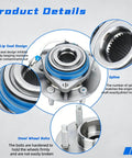 Product details of Single Front Wheel Hub Bearing Assembly, Fits Chevy Impala Monte Carlo Uplander Venture Buick Regal Century