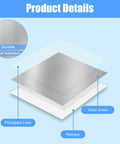 DIY Wall Repair Kit No Pro Needed With 4 Large 12 Inch Self Adhesive Mesh Patches showing layer details: fiberglass liner, steel sheet, release.