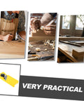 Heavy Duty Abs Edge Trimming Jig For Woodworking Shop Real Deal Hand Planer and Chamfer Attachment in practical use.
