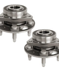 Two Pack Front And Rear Wheel Hub Bearing Assembly Kit 5 Lug With ABS For Cadillac XTS CTS Buick Regal Allure Lacrosse Malibu Impala And Equinox 2010 2016, side view