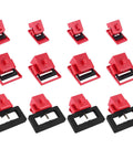Lockout Kit For Circuit Breakers Clamp On 12 Pack For 120 To 277 Volt And 480 To 600 Volt Single And Multi Pole Breaker Lockout Device