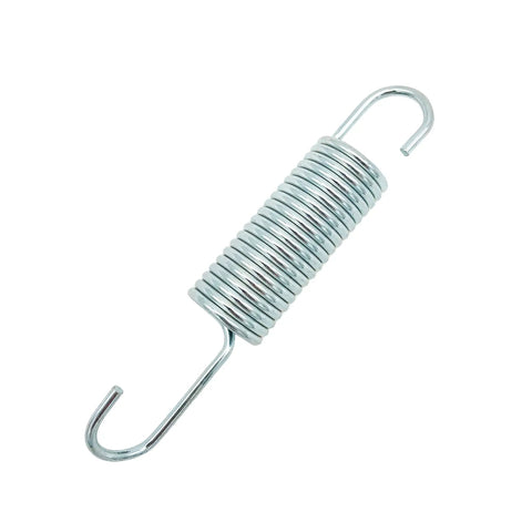 Top Tier Replacement Recliner Mechanism Tension Springs With Long Neck Hook Style For Hassle Free Furniture Repair And Couch Fix Beefy Steel Construction Easy Swap 3 5/8 Inch Overall Length One Piece Kit, galvanized steel spring with hooks.