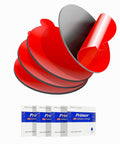 Four Pack 2.2 Inch Round Double Sided Adhesive Pads For Dash Cams And GPS Mounts, heat resistant tape with adhesion promoter