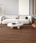 Living room with Hilarious 36 Pack Peel And Stick Waterproof Wood Grain Vinyl Flooring Tiles 54 Sq Ft Self Adhesive Rigid Core Plank