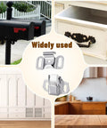 Mailbox Replacement Roller Catch Latch Kit With Screws Hardware DIY Friendly shown in use on various doors