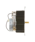 Side view of Genuine OEM Dryer Timer Replacement For GE Dryers, Precise Cycle Timing, Simple Install, D-shaped shaft visible