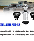 60618 Portable Power Bank For On The Go Charging Ultra Lightweight Travel Ready Battery Pack displayed with Dodge Ram towing background