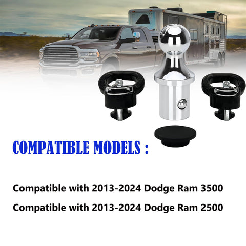 60618 Portable Power Bank For On The Go Charging Ultra Lightweight Travel Ready Battery Pack displayed with Dodge Ram towing background