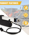 Heavy Duty Quick Tach Actuator Replacement For AT494284 AT424407 AT361276 with product features and equipment in background