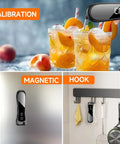 Digital Meat Thermometer Instant Read In 1 Second For Grilling with IP67 Waterproof, hooked on kitchen wall