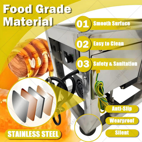 Viscous Liquid Transfer Pump For Food Grade Honey And Thick Fluids, Workhorse Gear Pump With CAM Rotor, 6 To 10 L/Min Flow, Handles 800-4000 cP, Efficient Transfer, Up To 8 Kg/Min Honey, Durable, Easy Clean, Industrial-Grade, stainless steel