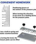 Photo Etched Parts Bender For Metal Sheets, Bench Vise Etching Tool For Military Model Making And Hobby Craft, DIY Part Detail Bender
