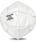Front view of N95 Flatfold Respirator Mask, 20 Pack, NIOSH Approved, White, One Size Fits All