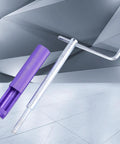Premium Stainless Steel Thread Repair Insert Kit For 10 X 1.25 Threads M10 Fix Stripped Bolt Holes In Soft Metals With Heavy Duty Drill Tap Install Tool Set, purple insert tool and steel handle