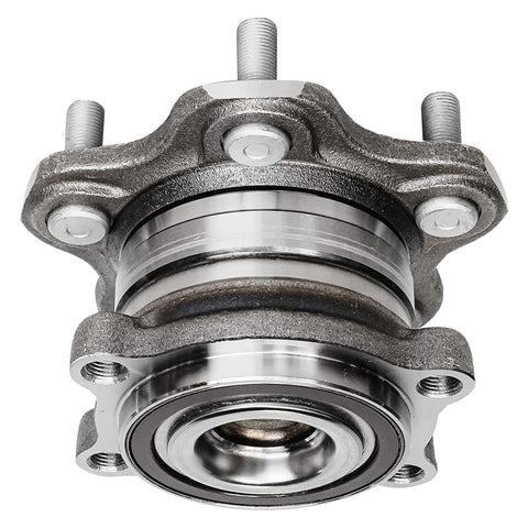 Rear Wheel Bearing And Hub Assembly For Nissan Altima 2007-2018, Maxima 2009-2019, Pathfinder 2013-2020, Murano 2015-2023, 5 Lug With ABS Direct Fit Replacement, close-up view