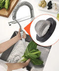 Hassle Free Eight Pack Stainless Steel Hose Filter Washers with Inlet Screen and Strainer for Half Inch Garden Hose Connectors