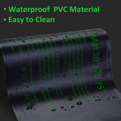 Seedling Heat Mat 10x20.75 Inch Waterproof Heating Pad For Indoor Gardening Seed Starting Germination Hydroponics Greenhouse Grow System Low Power 18W Easy Clean Durable PVC