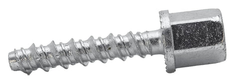 3/8 In Threaded Rod Anchor For Concrete Vertical Installations, 1/4 In By 1-1/2 In, One Piece Design, Pilot Hole Required, metal view